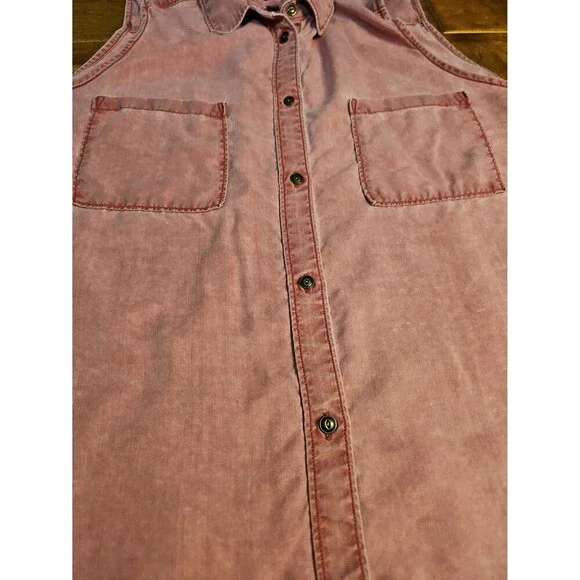 Express button up tank top size XL - Picture 9 of 11